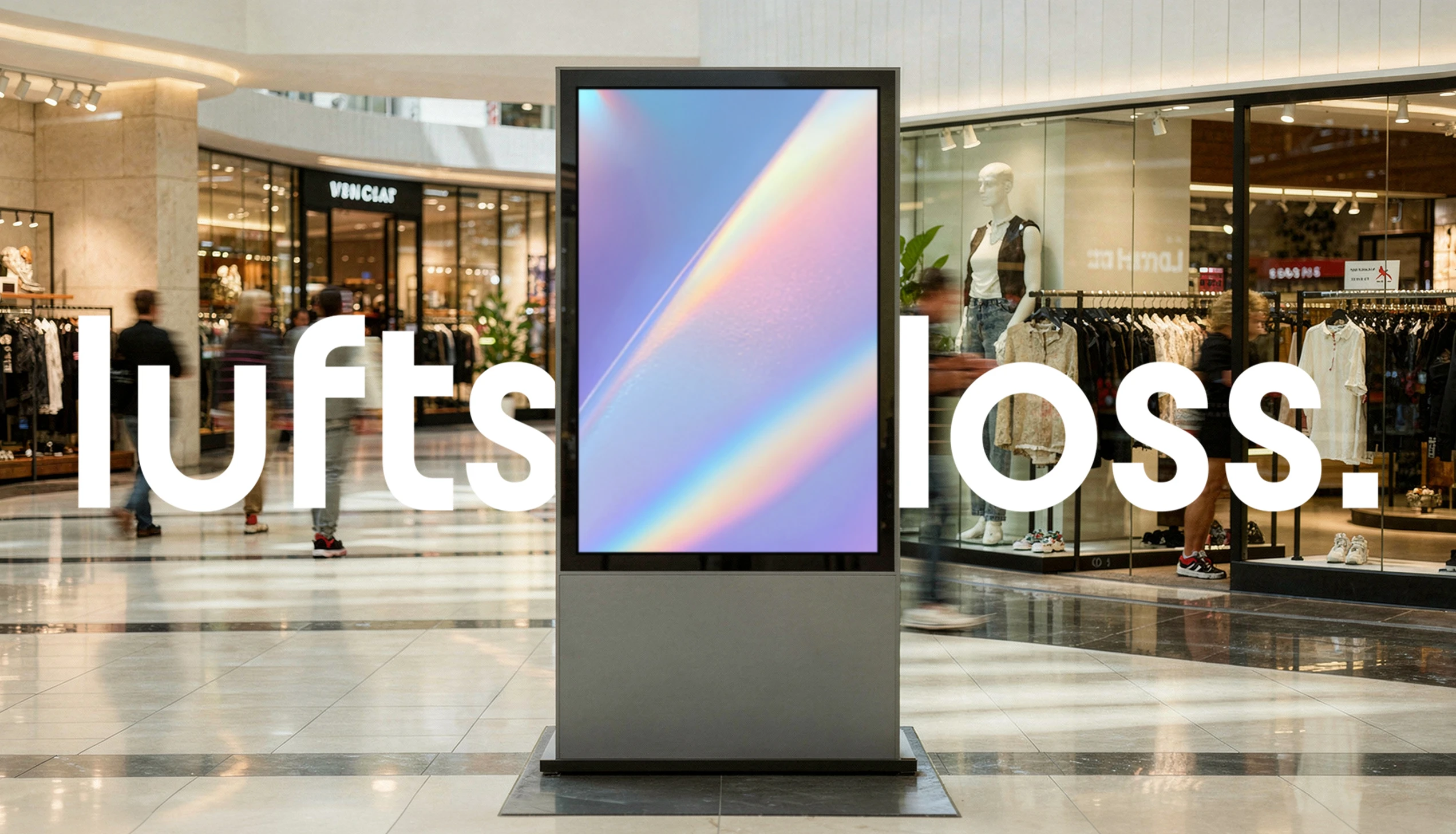 Portal in einer Shopping Mall