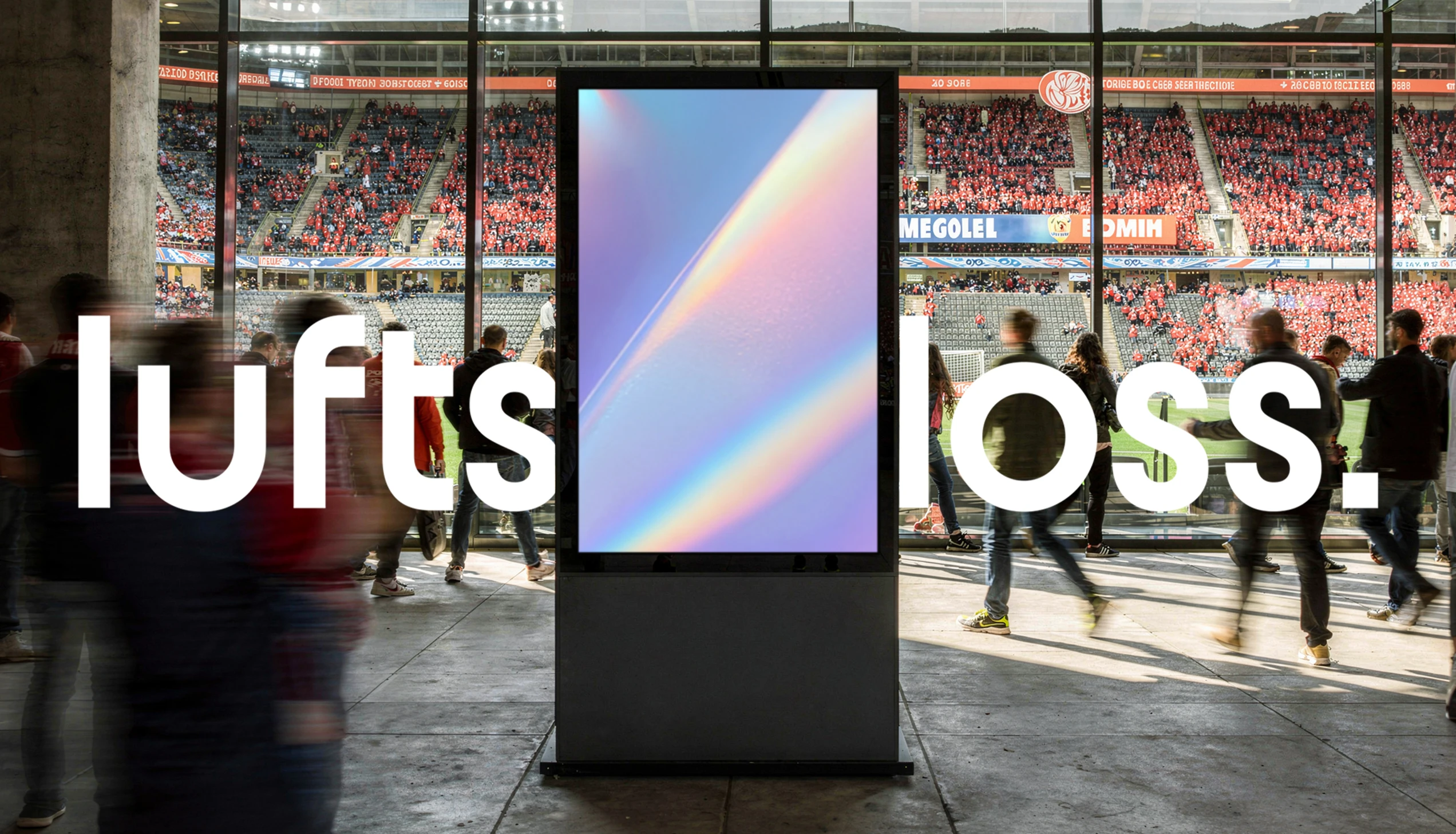 Portal im Stadion