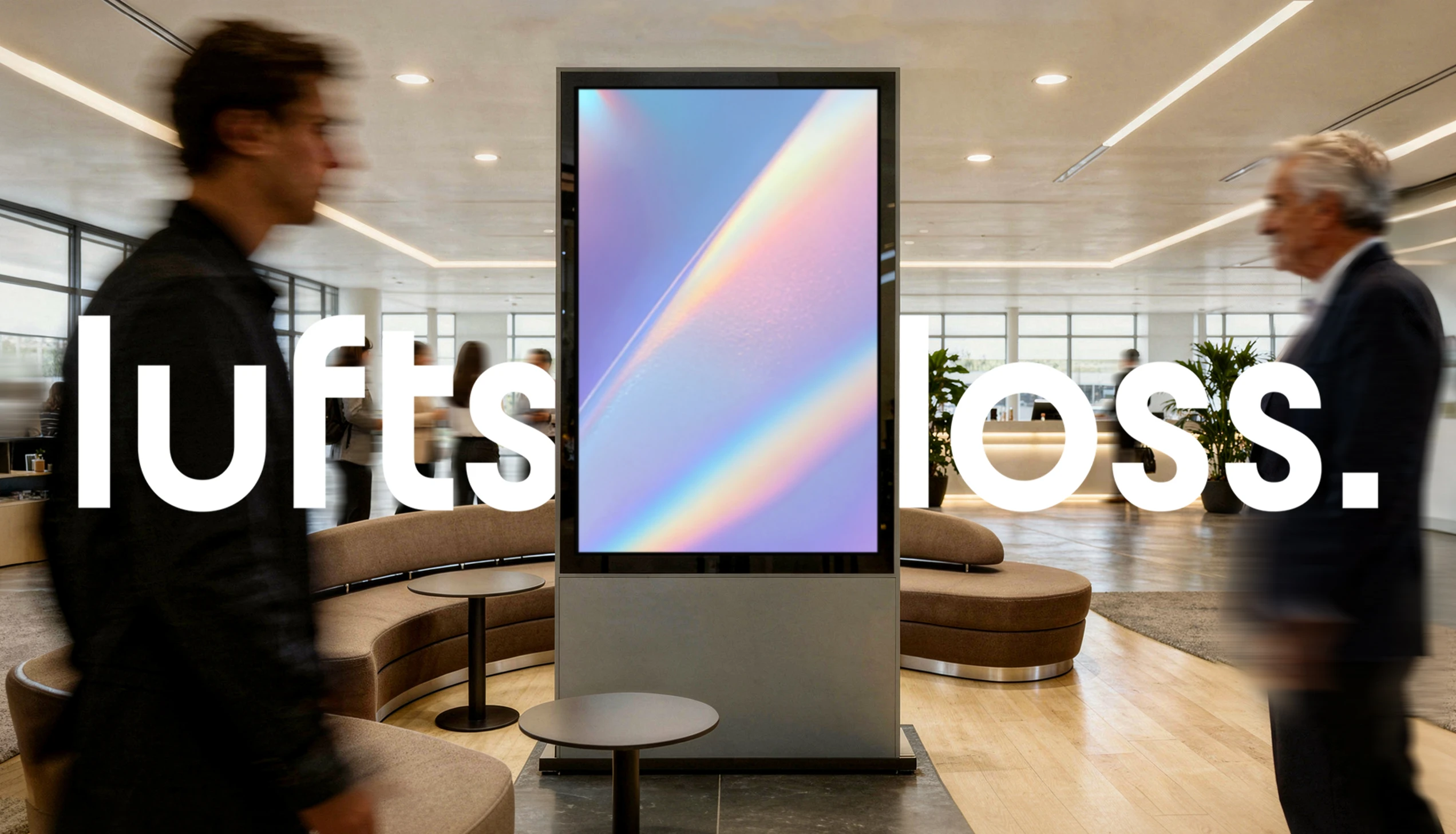 Portal im Showroom